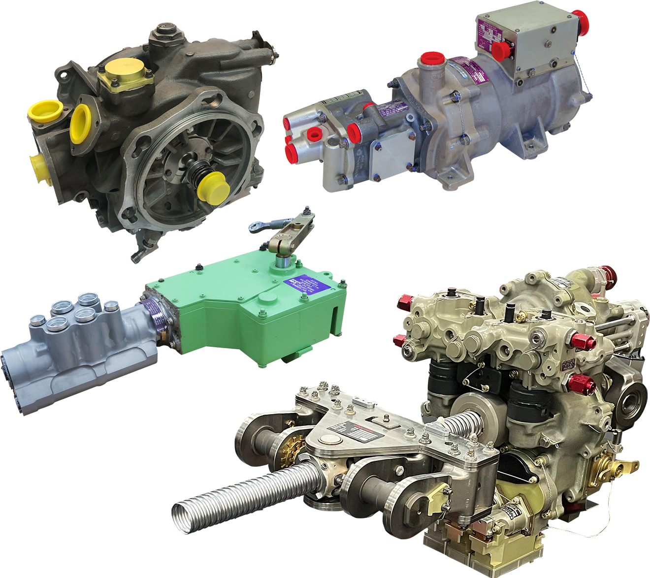 different types of parts for commercial aircraft